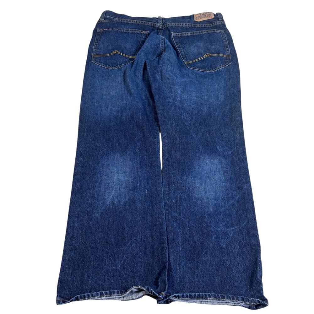 y2k 2000s US Polo Assn wide leg bootcut jeans 36x29 9.5 inch leg opening